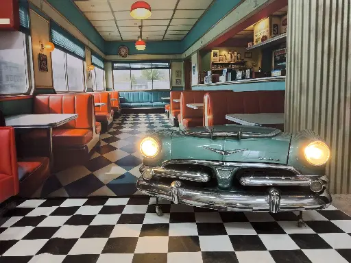 Autocar Front Hood Dodge 1956, 220v