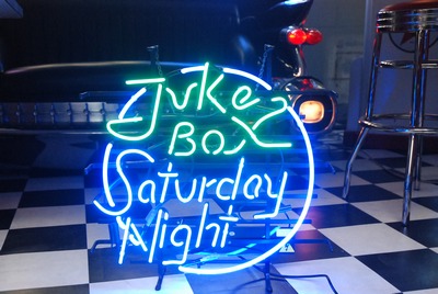 Neon "" Juke-box Saturday night "" 220v