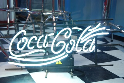 Neon  " Coca-Cola"  plain 220v