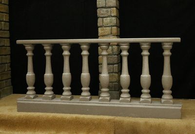 Balustrade   Gray Stone   Large