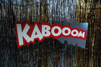 Cartoon Text "" Kaboom ""