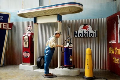 Gasoline Service Station