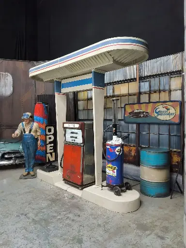 Gasoline Service Station