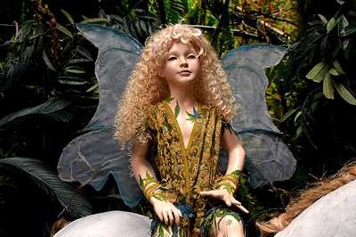 Elf, Fairy  sitting or flying