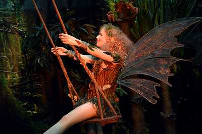 Elf, Fairy on a Swing