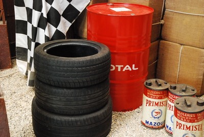 Automobile or Motor Tires, 3pcs.