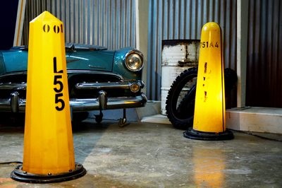 Traffic Cone  Yellow 220v