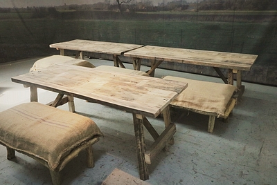 Table  Wooden Heavy-