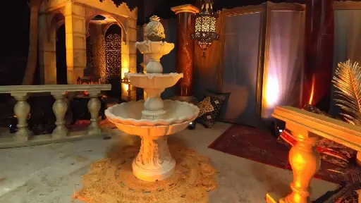 Fountain sandcoloured  220v