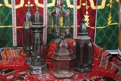 Lantern Arabian transparant Glass