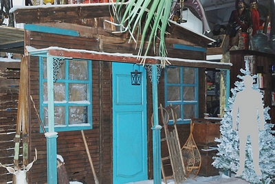 to Make the ""Farmers Saloon"" a Winter Cabin