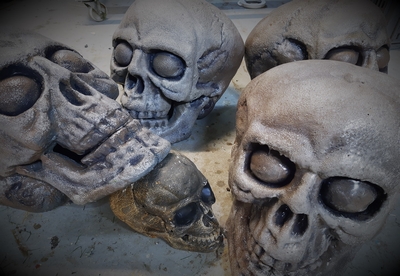 Skull Human   XL   3D