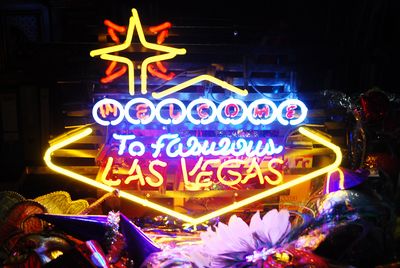 Neon  "Wel.. t. Fabu.. Las Vegas"  M 220v