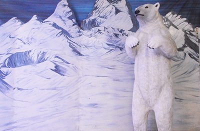 Ice Bear  Standing up Right 