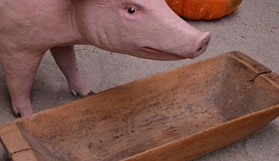 Wooden Trough