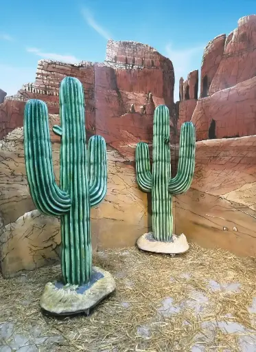 Cactus Polyester Statue