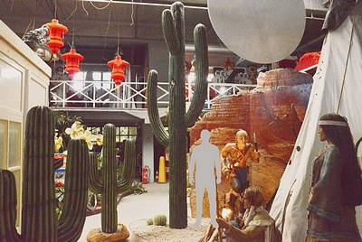 Enormous!!  Cactus  Polyester Statue