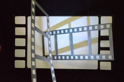 Filmstrip  "Celluloid" ,  in Silver, XL