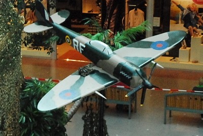 Airplane, Spitfire  (on post)