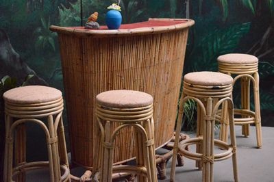 Bamboo  Stool