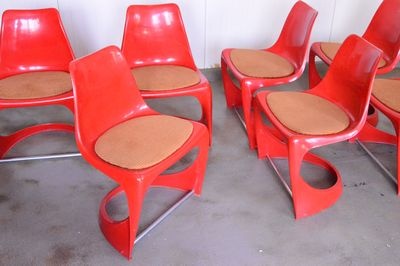 Orange "Twiggy" Chair