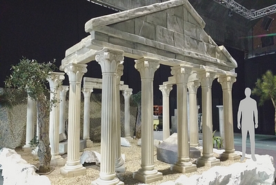 Pediment of a Greek Temple