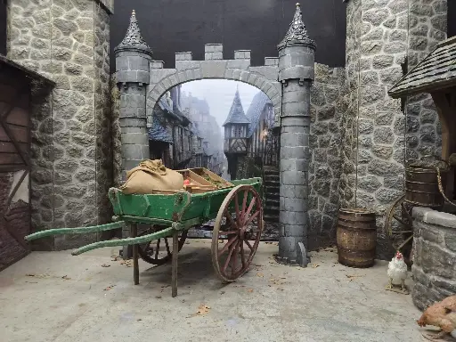 Street Vendor's  Hand Cart