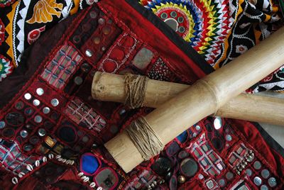 Asian cloth, embroided Tissue,  Nepal