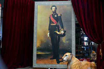 Painted  Portrait   Prince Leo