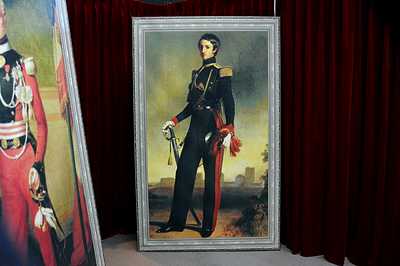 Painted   Portrait  Prince George