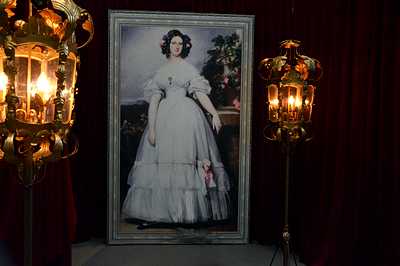 Painted  Portrait  Princess Rose