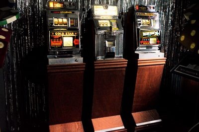 Jackpot, Slot Machine, Gold Star