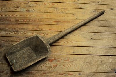 Houten Spade/Schop
