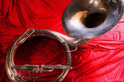 Suzzaphone  Chrome   Large  Trumpet