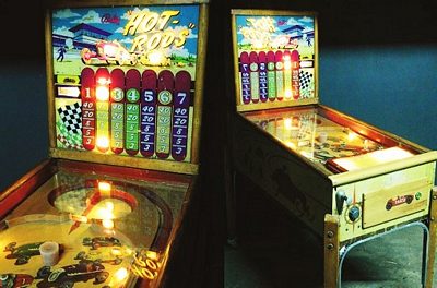 Pinball Machine ""Rally Hot Rods"" 220v