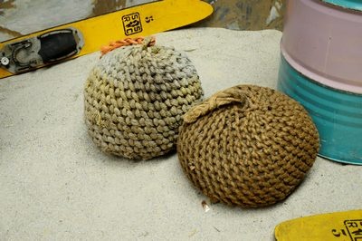 Buoy Cork knotted in