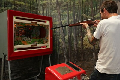 Game, Shoot the Bear ! a Fairground - 220v