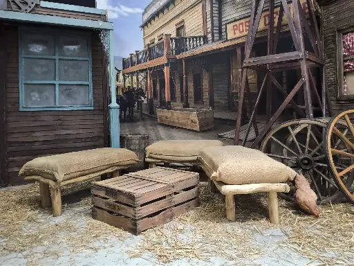 Cushion Seat for two with a Sac