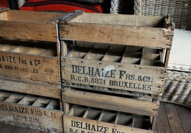 Crate ""Delhaize Frs.&amp|Co""