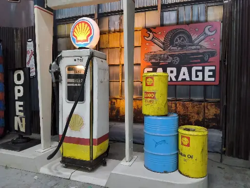 Gasoline Pump   "Shell"    220v