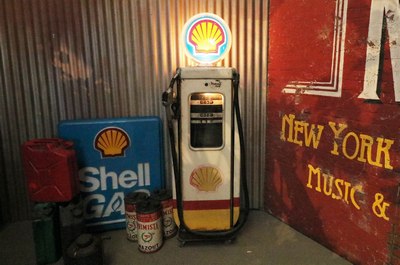 Gasoline pump, Shell 220v