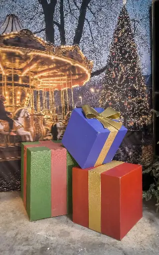 Three Presents  Large   Medium and Small