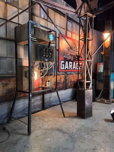 Fuse Panel with Knife Switch 220V