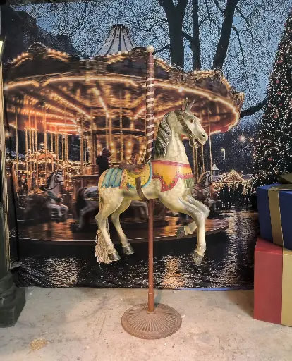 Merry-Go-Round Horse with pole