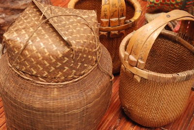 Basket Eastern   with  Rope