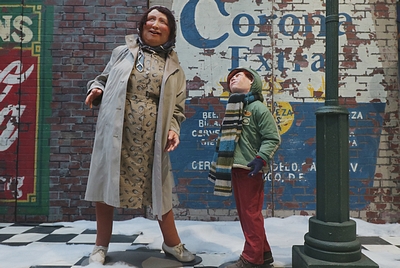 Mother Figure    in Winter Outfit