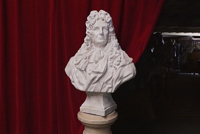Bust Marble  of Louis XIV