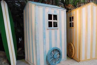 Beachcabin, Blue