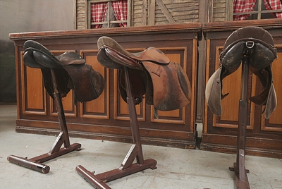 Bar  Stool  Saddle