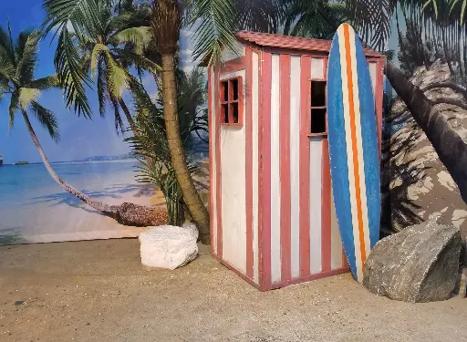 Beachcabin   Red
